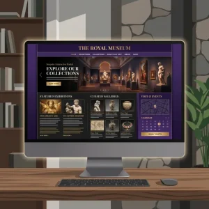 Custom Content Rich website