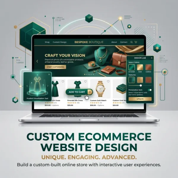 Custom Ecommerce website