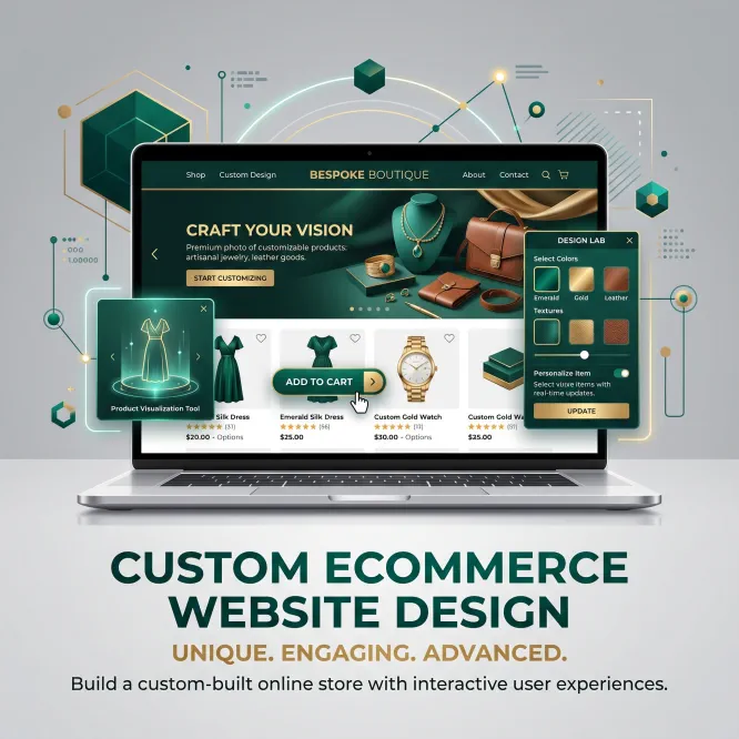 Custom Ecommerce website