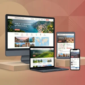 Template based Content Rich website