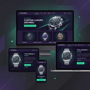 Template based Ecommerce website